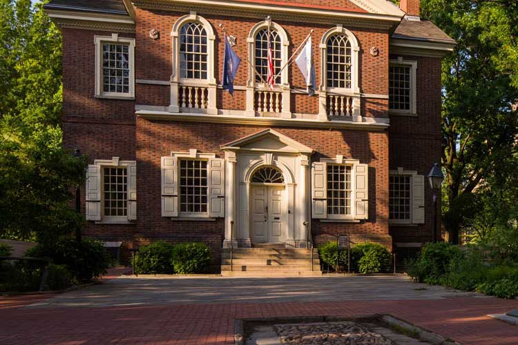 brick building