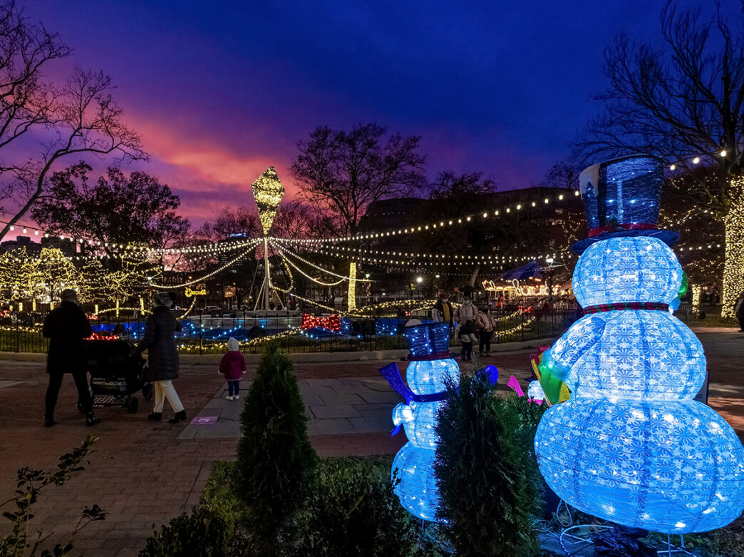 Holiday Lights at Franklin Square
